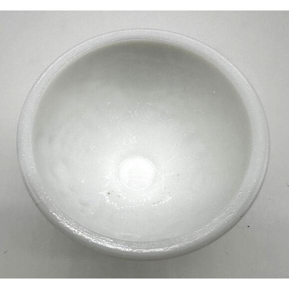 Milk Glass by Avon 4" Raised Flowers/Dots - Picture 2 of 3